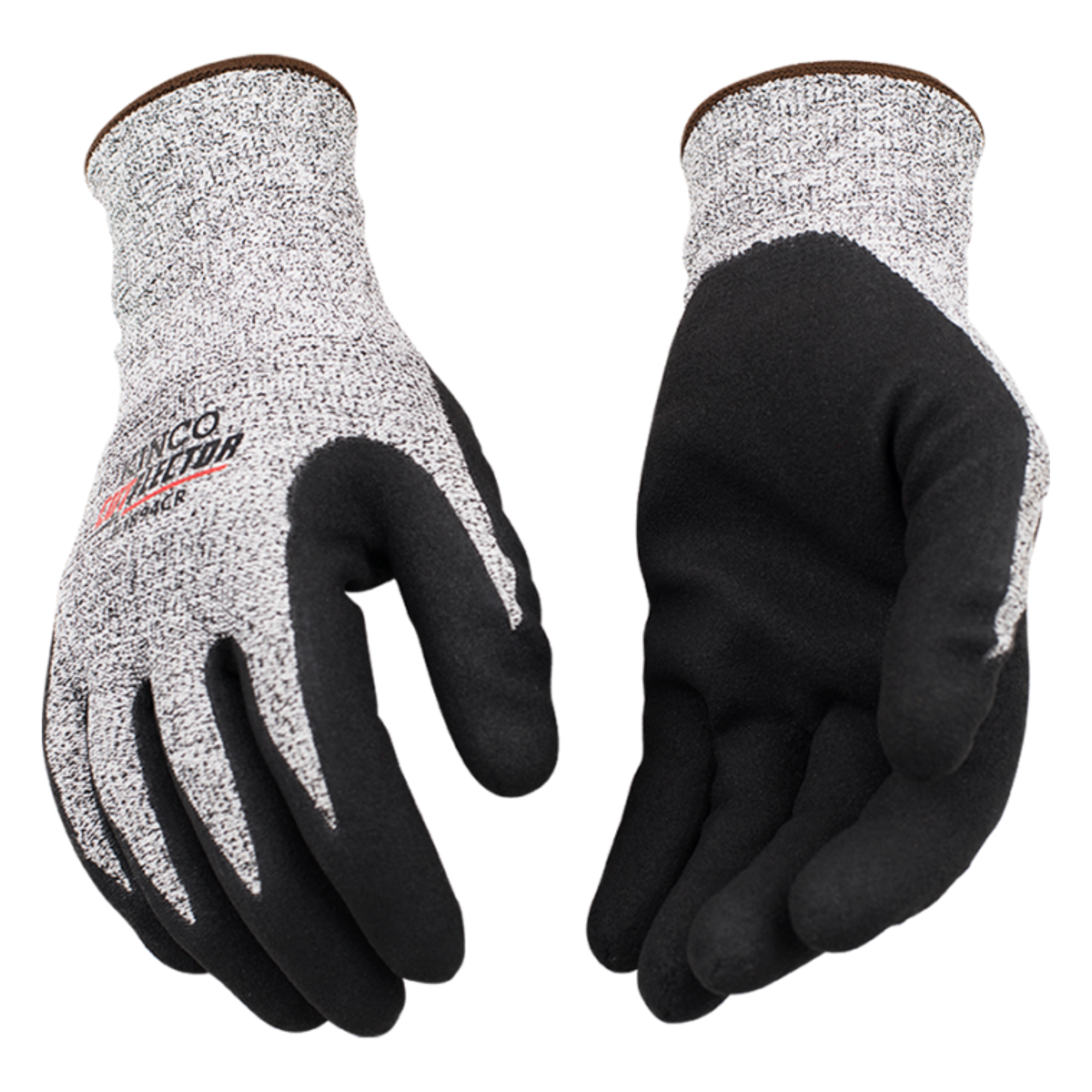 Kinco 1894CR Knit Shell and Sandy Foam Nirtle Palm Cut Lvl 4 Gloves from GME Supply
